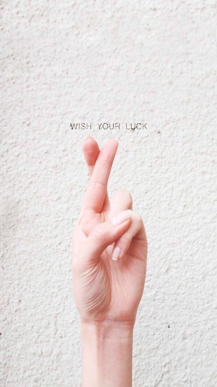 good luck