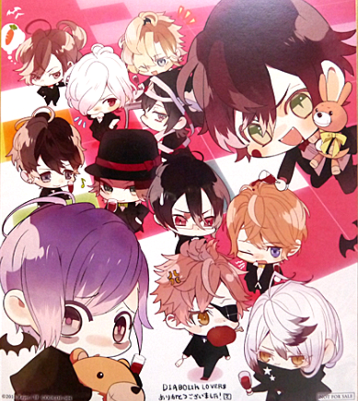 魔鬼恋人 diabolik lovers 魔鬼恋人 q版