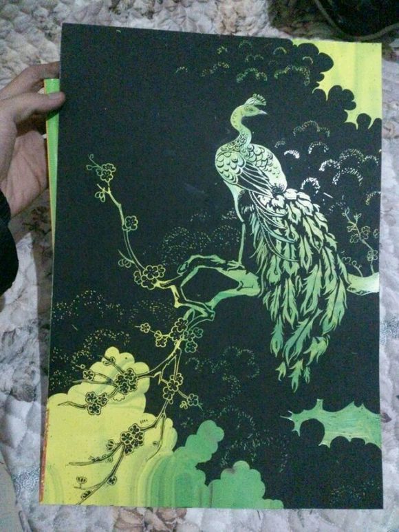刮画