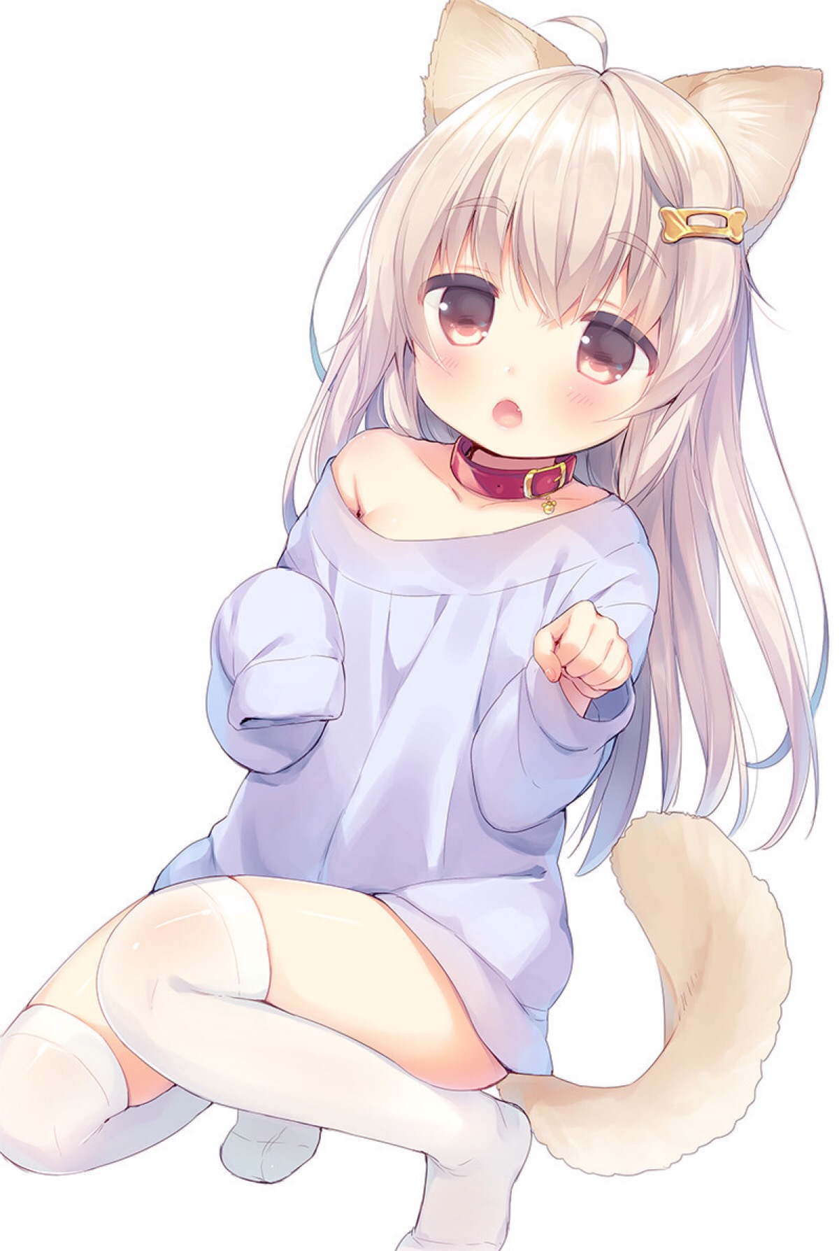 [沐の] [动漫壁纸] [白底壁纸] [可爱萌] [软妹] [脸萌萝莉]