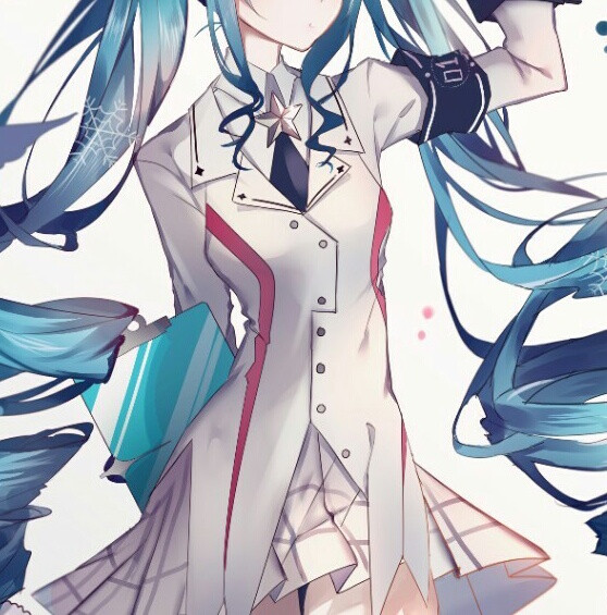 半身头像,初音未来,动漫,美少女