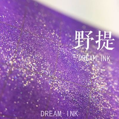 dream ink|金粉防水彩墨〈野提25ml〉手账绘画练字墨水