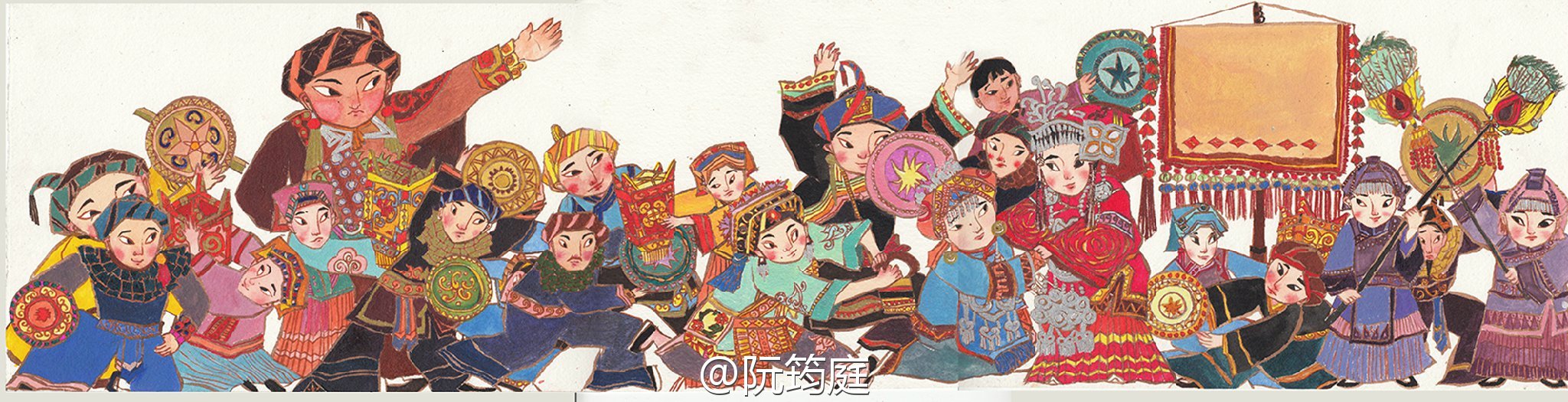用剧场的形式来呈现一幅画面,是我从大一就在脑海中萌生的一个想法
