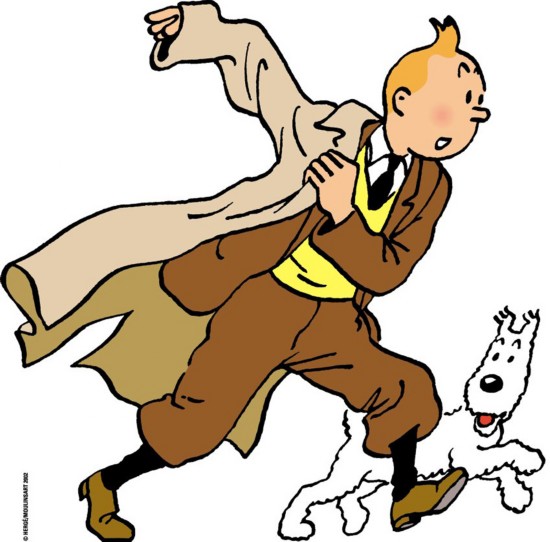 《丁丁历险记》(法语:les aventures de tintin et milou,旧译《天天