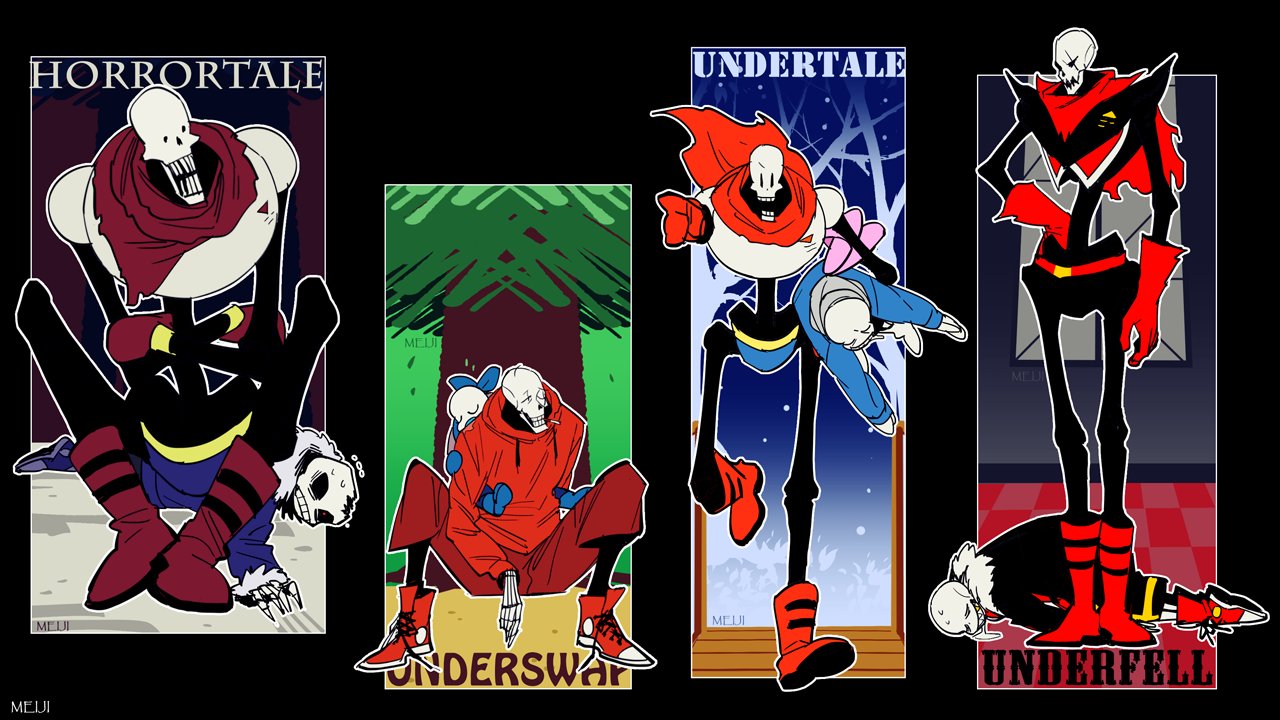 underfell. underswar. horrortale