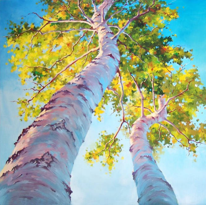 枫树 油画