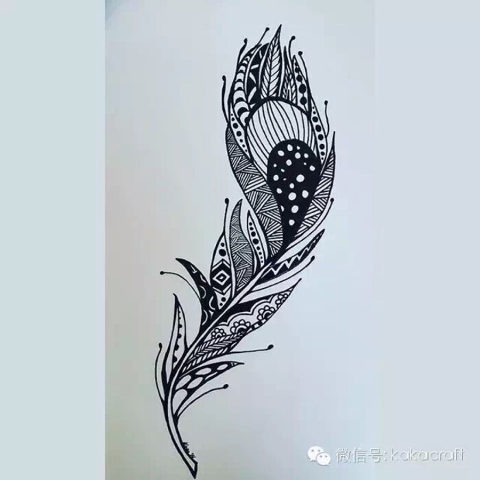 黑白线描装饰画