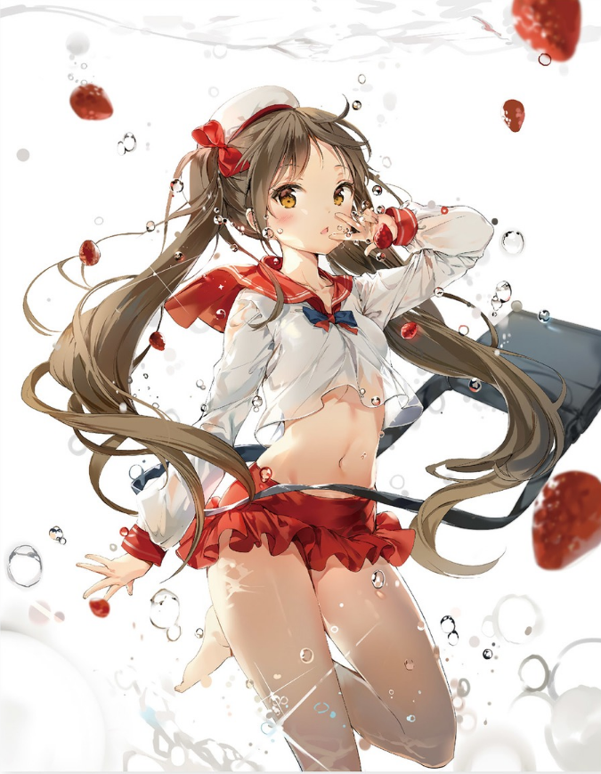 [氵懒妹 ][ 二次元头像][可爱][萝莉][双马尾][软妹头像][女生头像