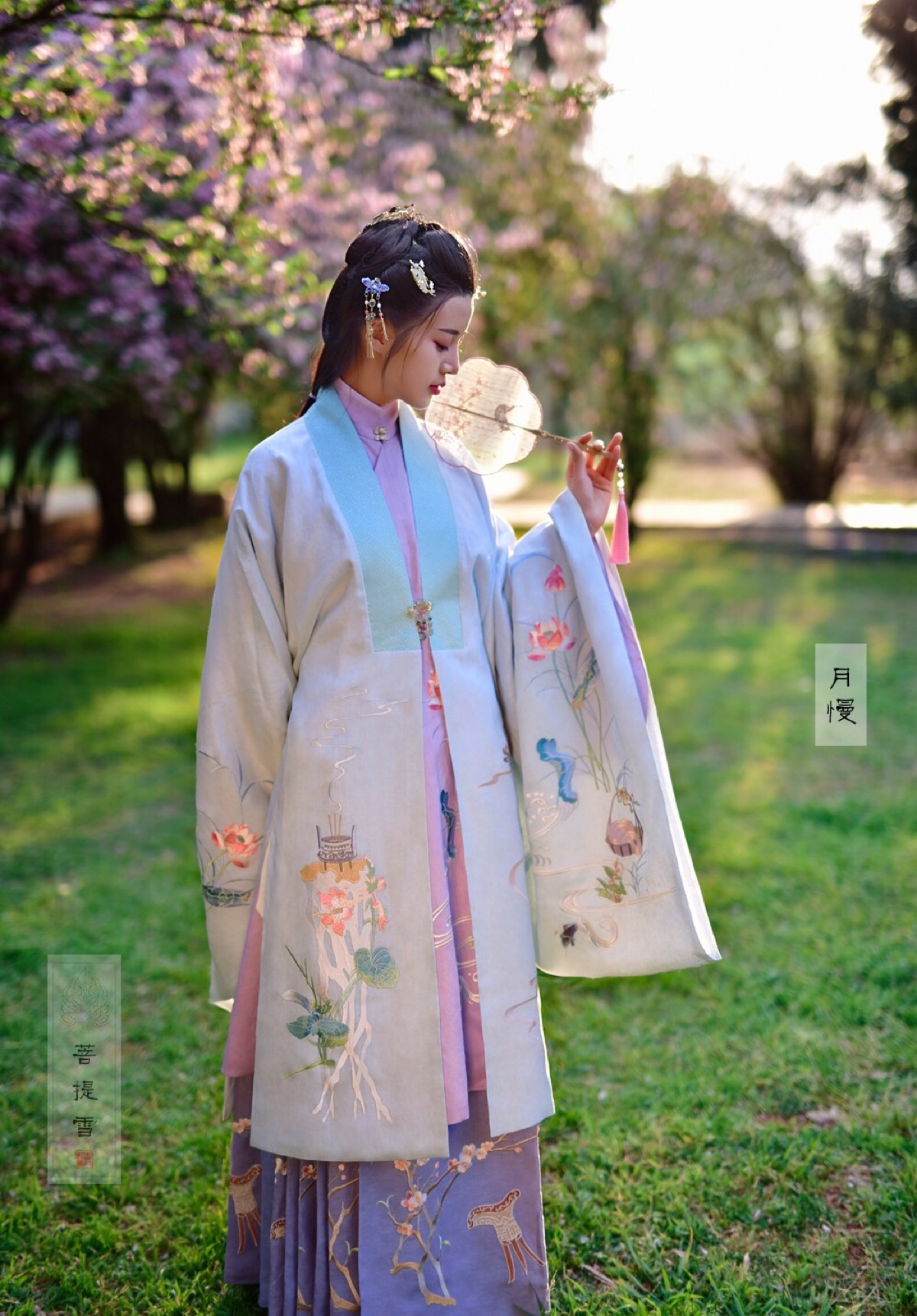 古代汉服 古代美女 真人秀