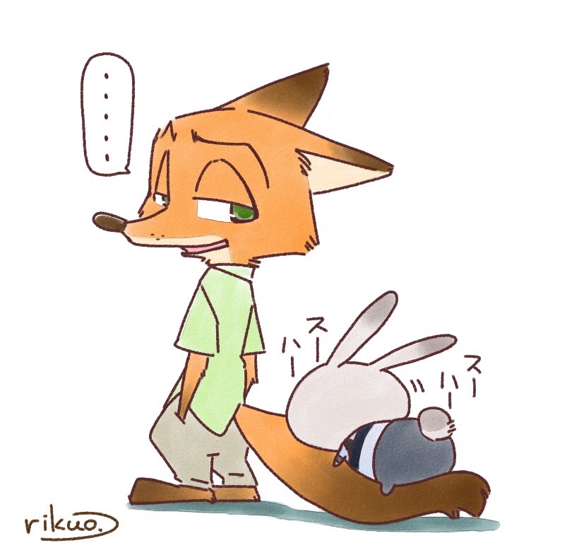 【侵删】#zootopia#nike#judy#疯狂动物城#插画#手绘#同人#二次元
