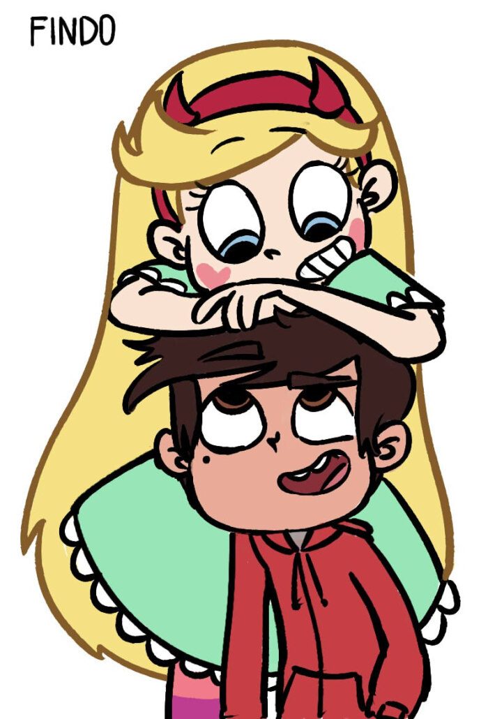 #星蝶公主# Starco! 满满吃了一嘴狗粮(*艸`*)