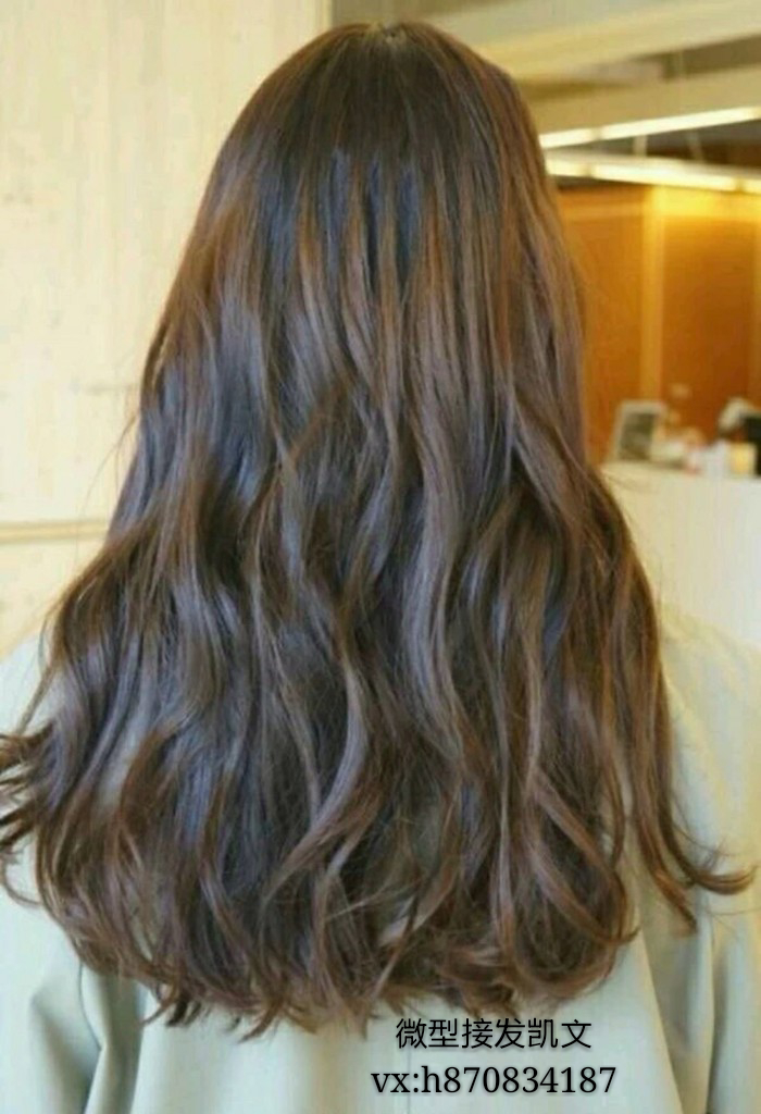 一天一个发型 每天都要美美哒 () 染发 渐变 彩色 卷发 中长发 波浪