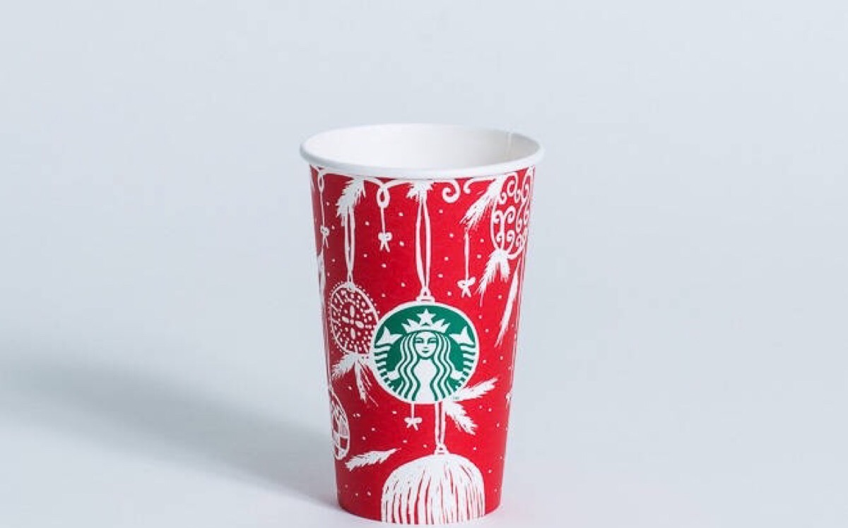 日本星巴克圣诞节限定系列杯子「starbucks red holiday cups」一共10