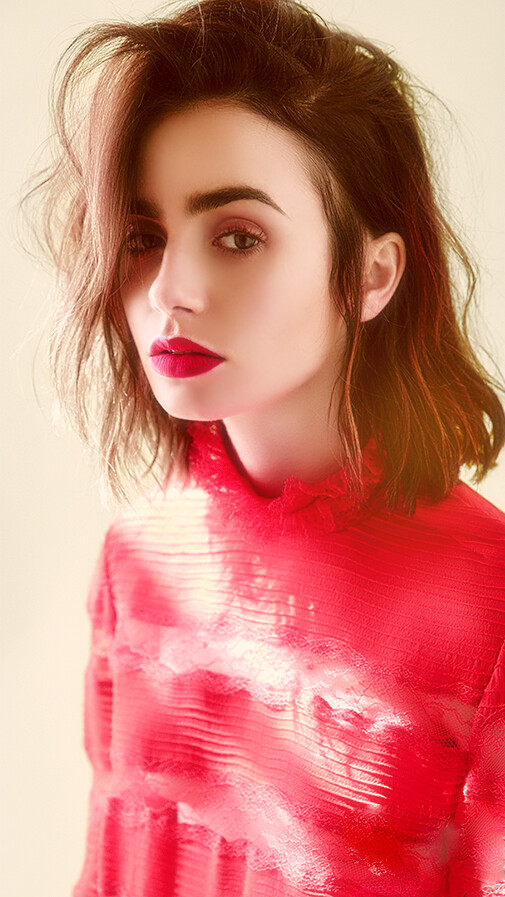 lily collins 莉莉柯林斯 美美哒