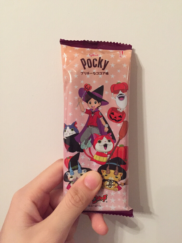 pocky 饼干棒是巧克力的