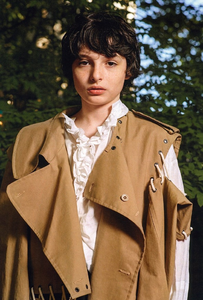 《怪奇物语》迈克finn wolfhard登上《dazed》杂志全新封面及写真美图