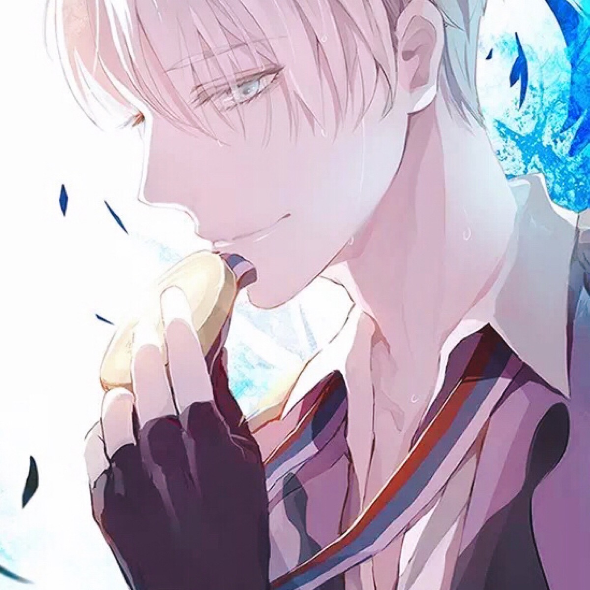 二次元 动漫男头 维克托 yuri on ice自截 侵删 by小葵花