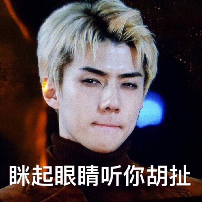 exo表情包 吴世勋 sehun