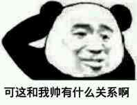 表情包 这只臭熊猫