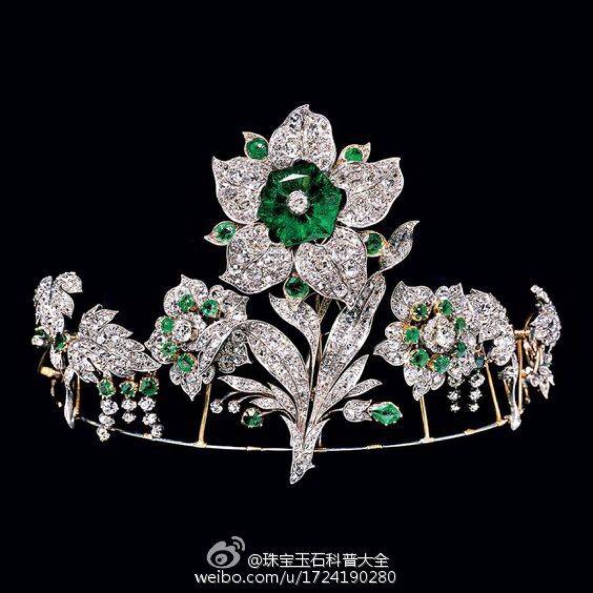 chaumet(尚美巴黎)的tiara,有些是皇室订制的古董款