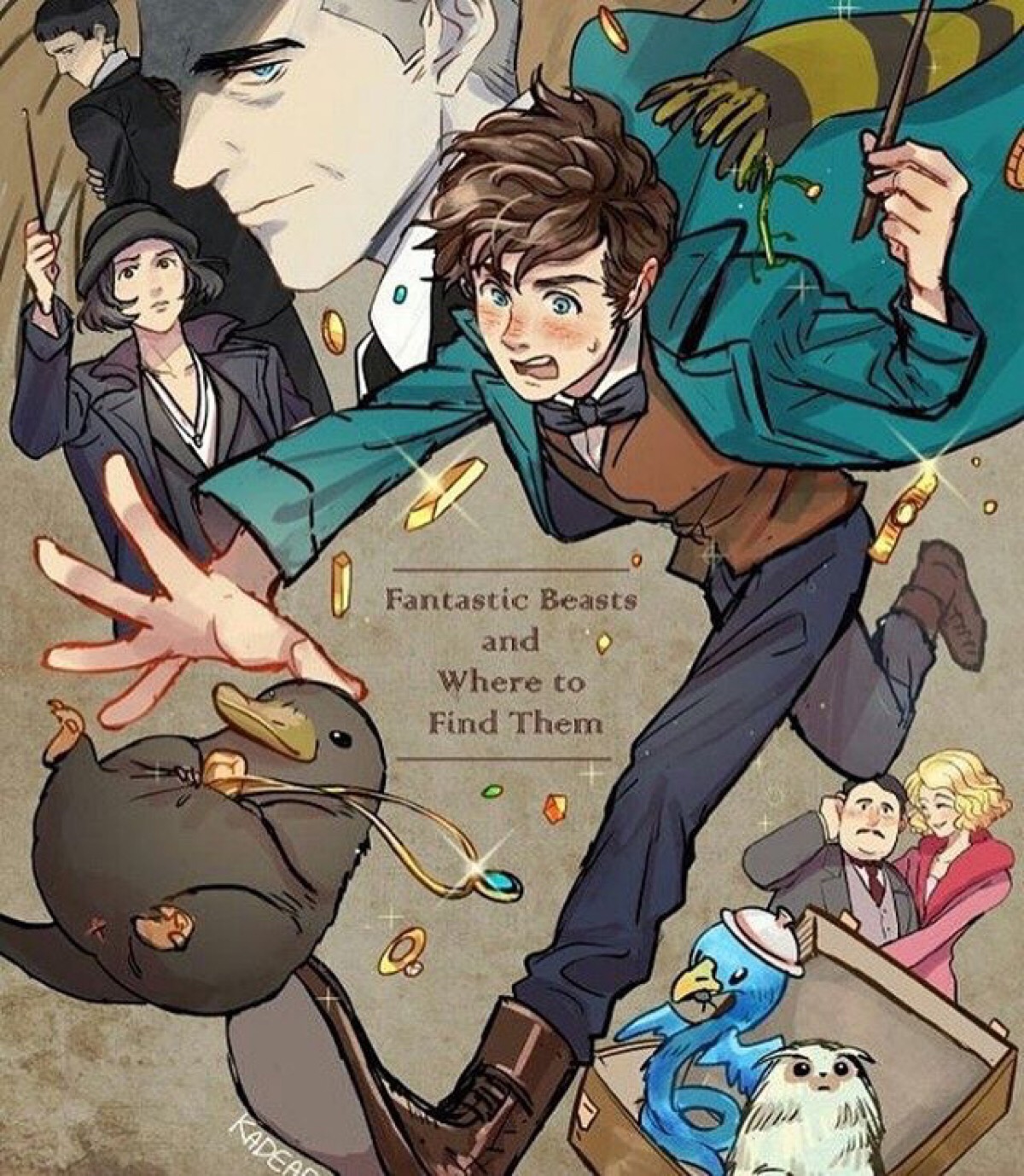 fantastic beasts and where to find them 《神奇动物在哪里》