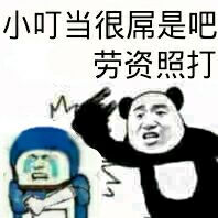 表情包 小叮当系列 小叮当很屌是吧劳资照打