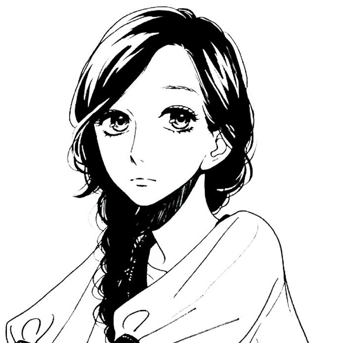 漫画《昼行闪耀的流星》动漫头像/二次元头像/情侣头像/手绘头像