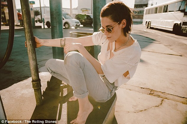 kristen stewart 克里斯汀 斯图尔特(the rolling stones《ride "em