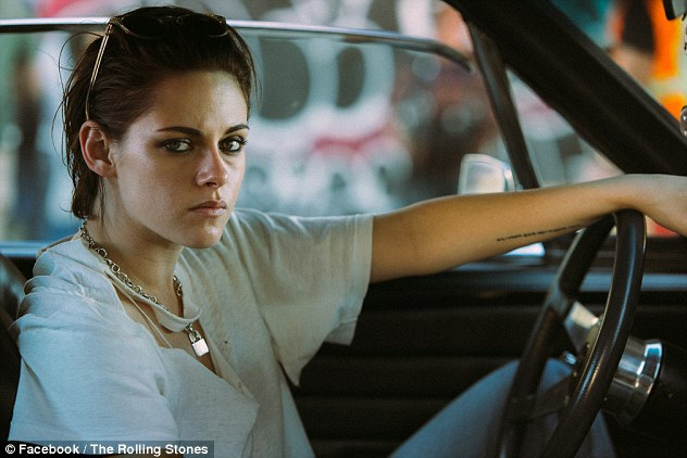 kristen stewart 克里斯汀 斯图尔特(the rolling stones《ride "em