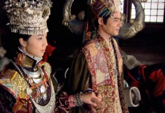 仙剑奇侠传一#巫后林青儿(孙莉)与巫王(黄智贤)