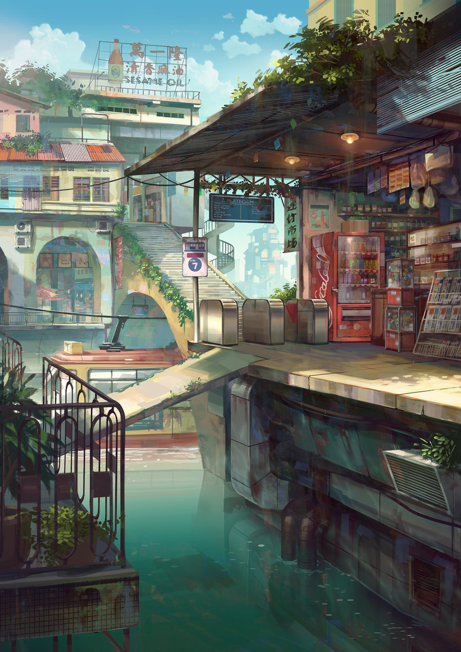 场景插画
