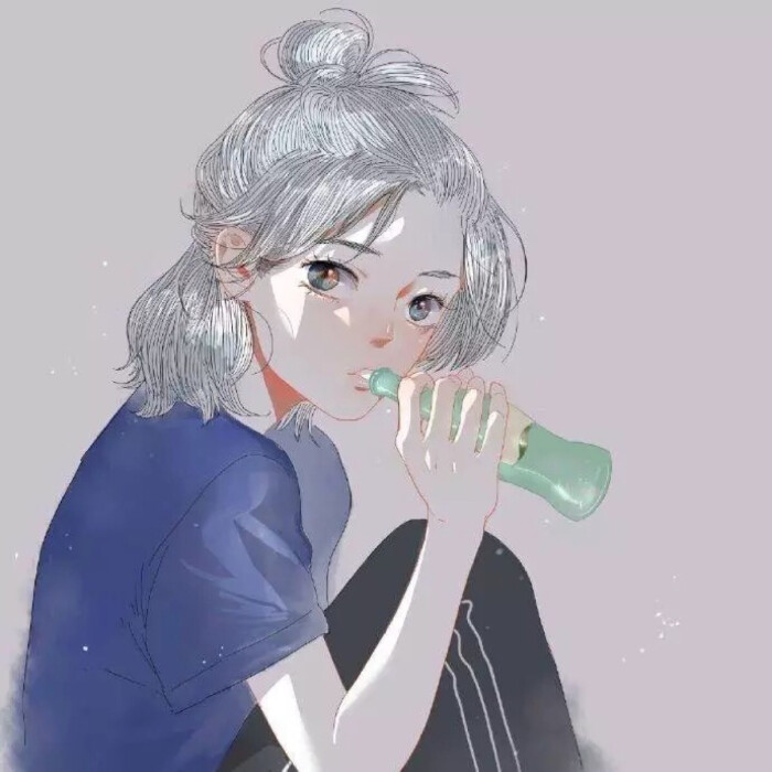 萝莉 呆萌 可爱 头像 背景 壁纸 屏幕 插画 女生 萌萌哒 小清新 短发