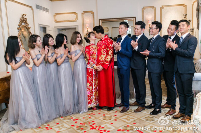 陈紫涵戴向宇西班牙大婚