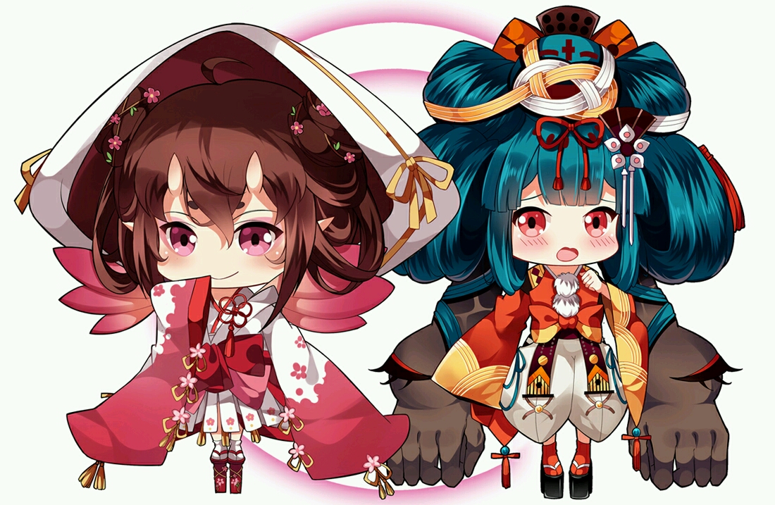 阴阳师φq版桃花c二口女