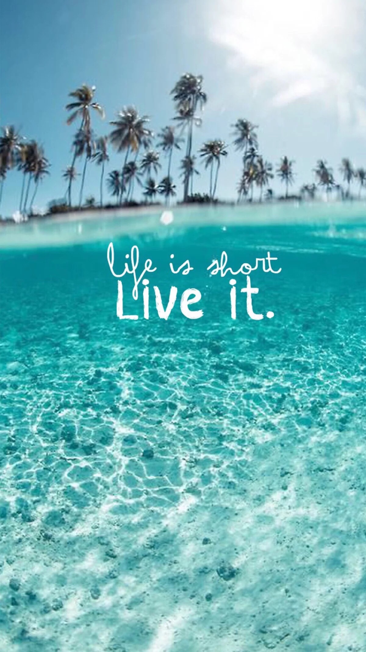 life is about live it. 壁纸