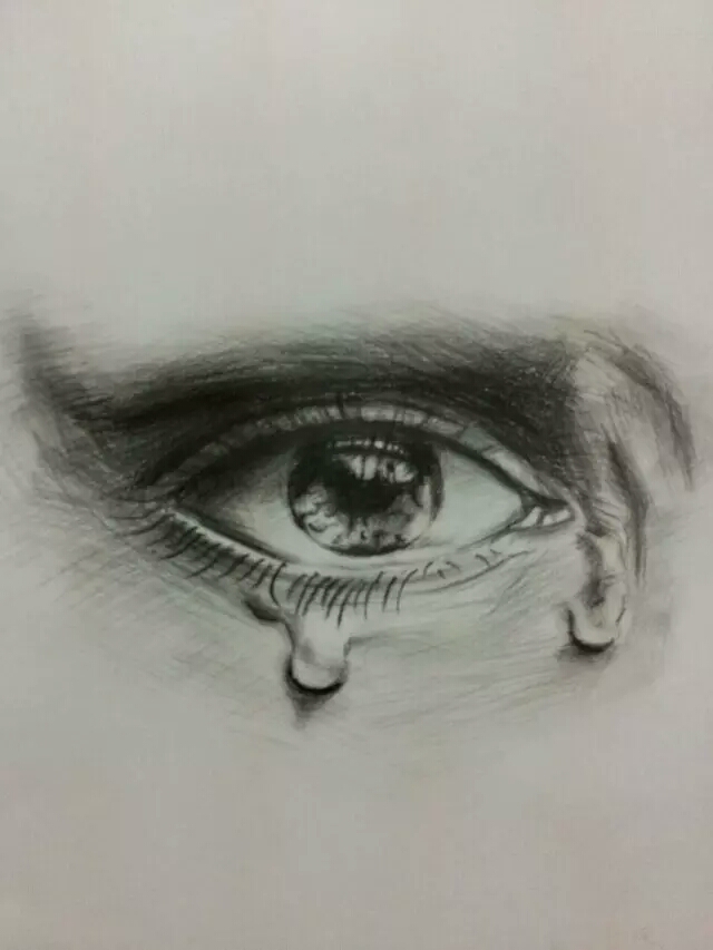 流泪的眼睛,只为思念