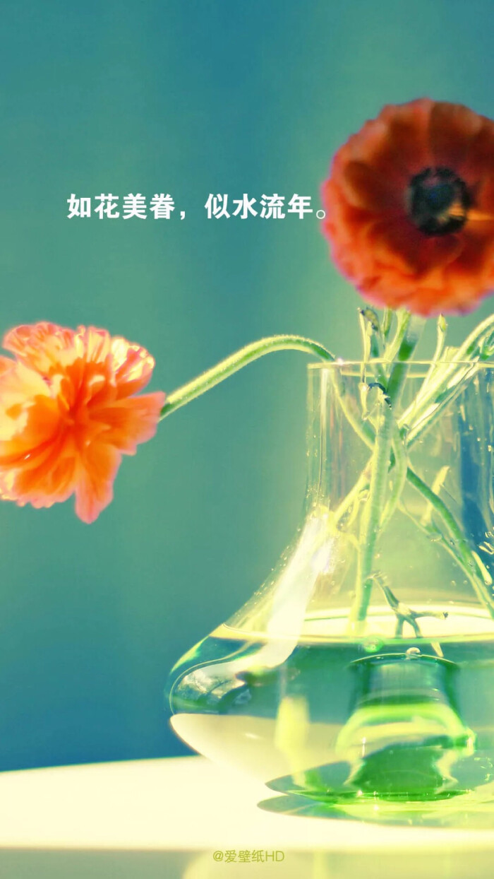 文字锁屏主屏文字平铺可爱卡通人物头像图片手绘非主流励志唯美个性
