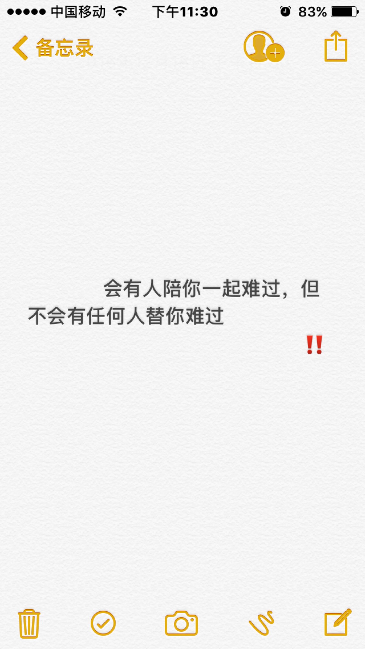 不会有人替你难过 伤感文字控