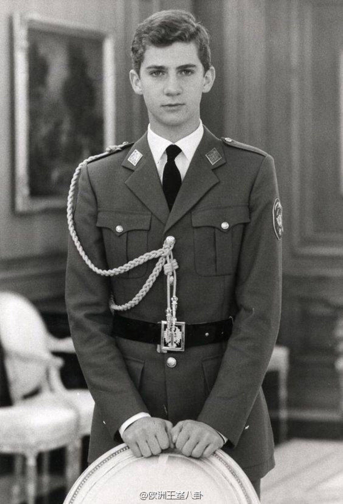1985年时的西班牙国王菲利普六世,才17岁的小鲜肉