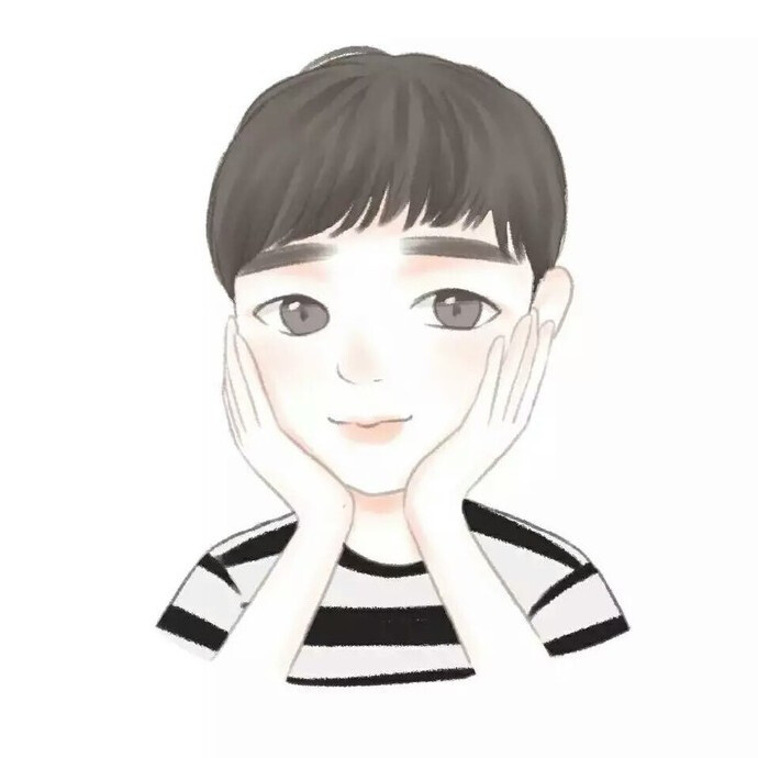 情侣头像 手绘