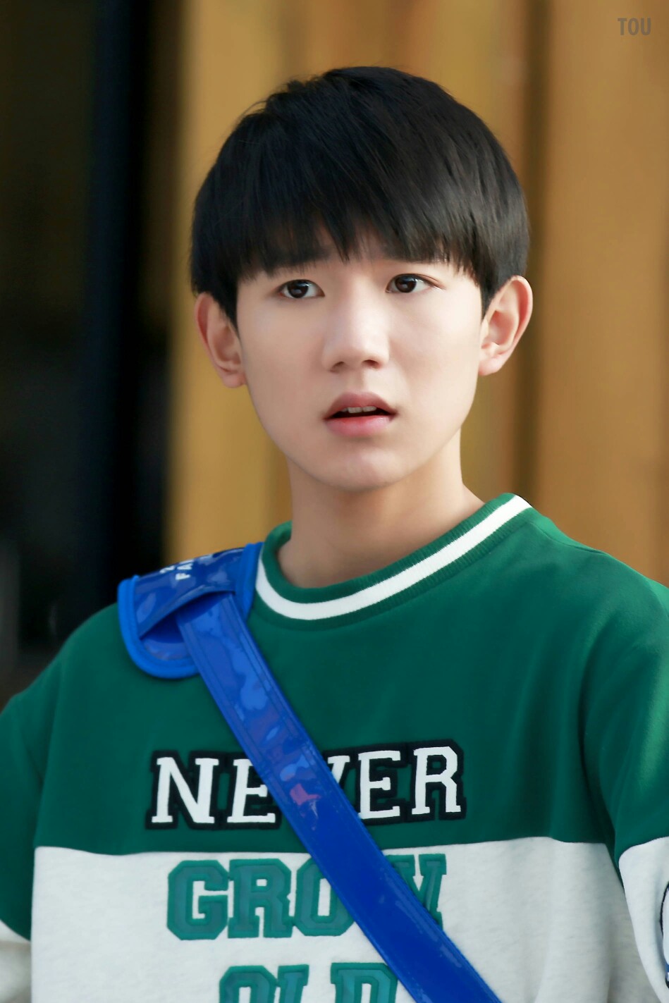 王源#tfboys 电视剧我们的少年时代拍摄花絮 高清 可爱