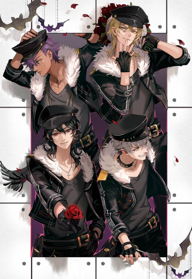 ensemble stars 偶像梦幻祭 undead 画师:白 本作品pixiv id=60462377