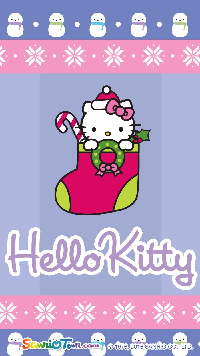 hellokitty 壁纸 萌图 圣诞