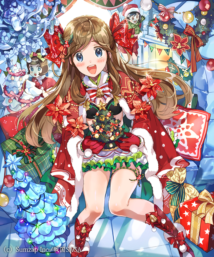 美美的圣诞少女 merry christmas