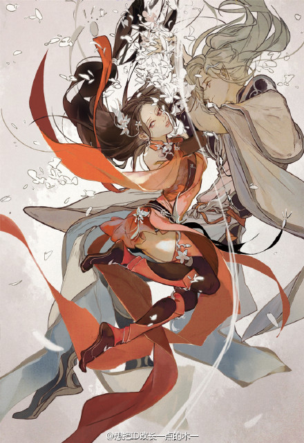 穿越次元的红衣少女# 参加了一下倩女的比赛……元旦快乐呢