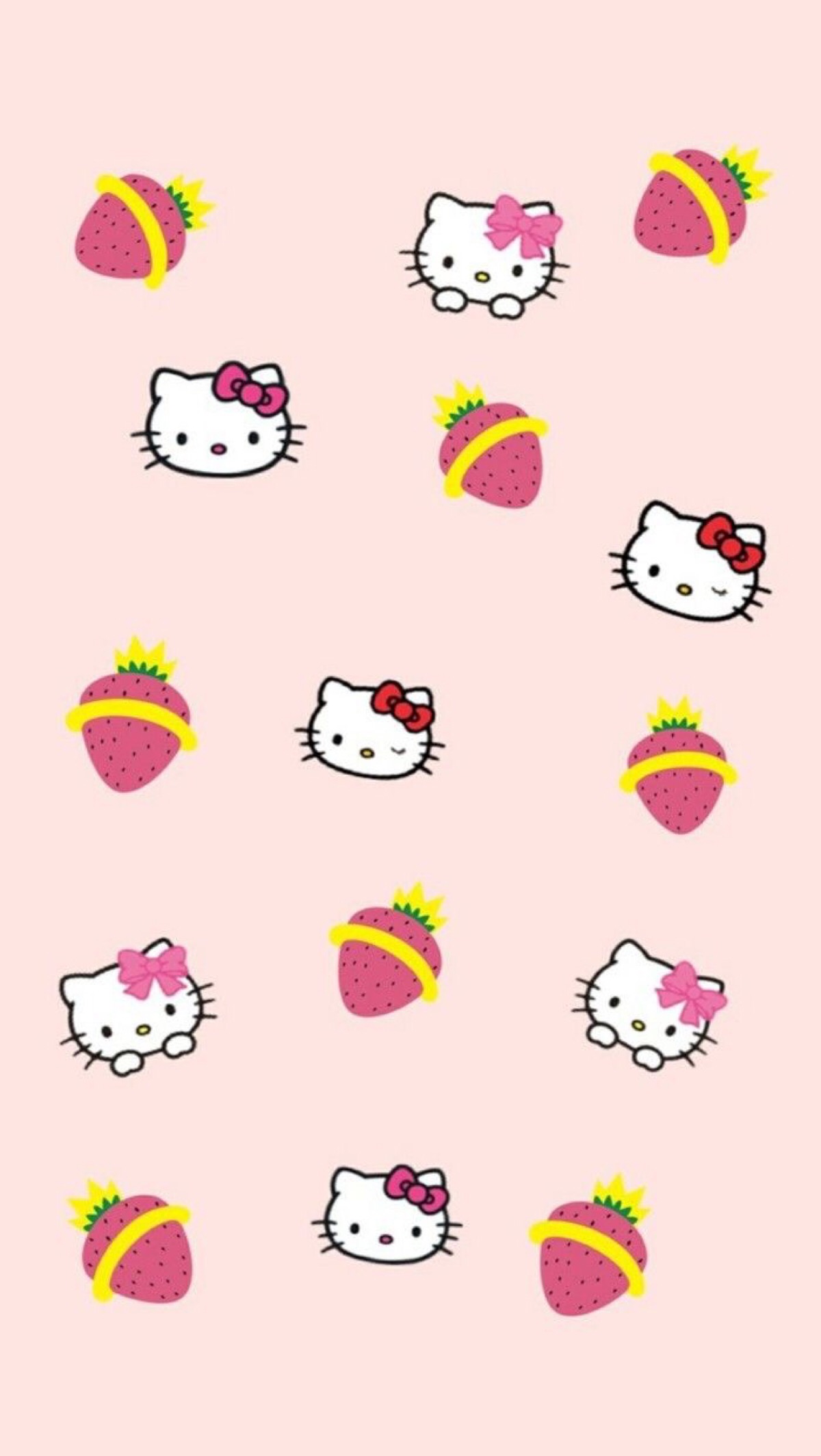 iphone 壁纸 hello kitty 凯蒂 kt猫