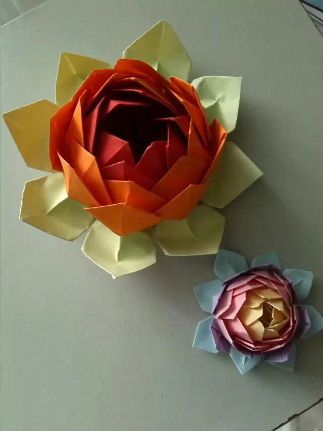 折纸莲花