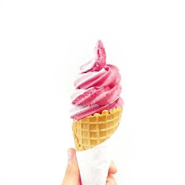 梦想是可以吃遍所有口味的冰淇淋-可爱图