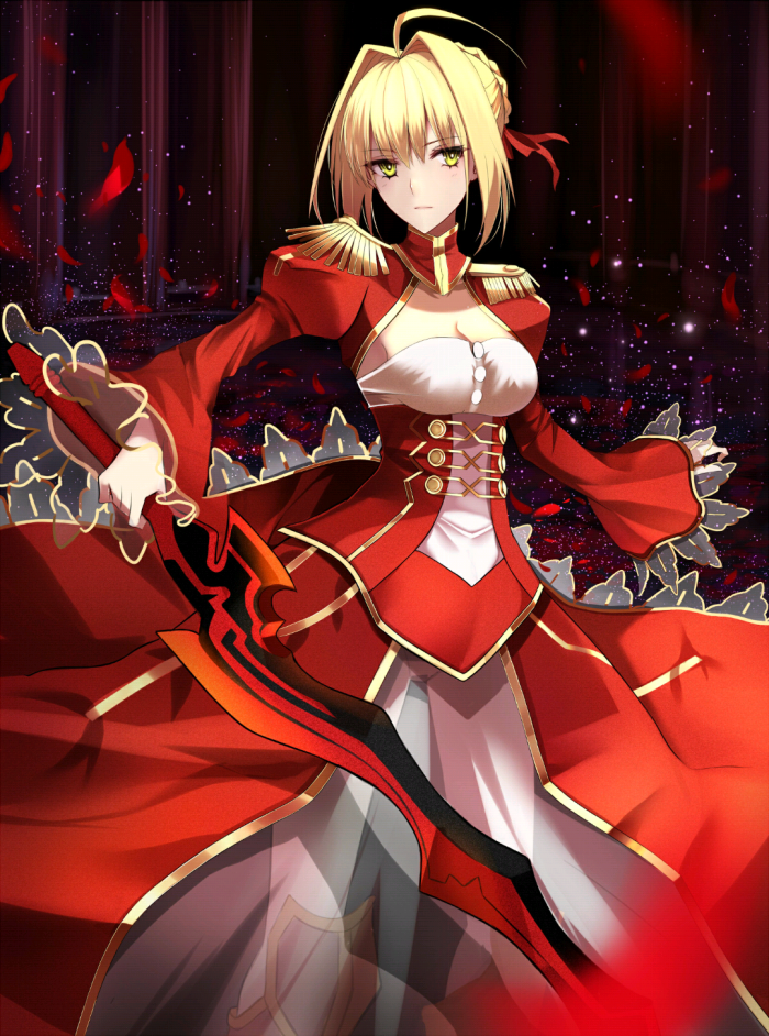 fate extra/ccc/fate grand order 赤saber 尼禄