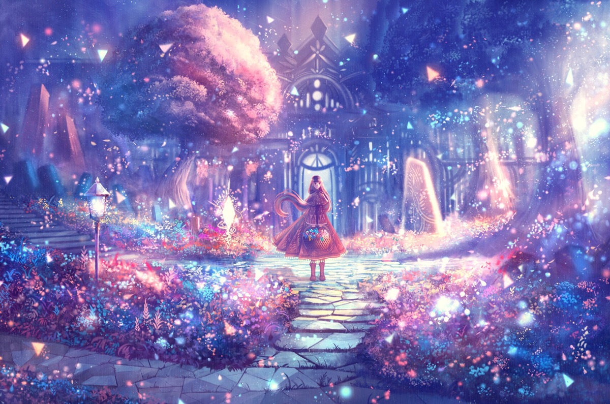 【侵删】风景 背景 场景 唯美 少女 p站 id=211515